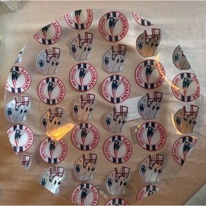 NFL New England Patriots 11x11 Plastic Reusable Serveware